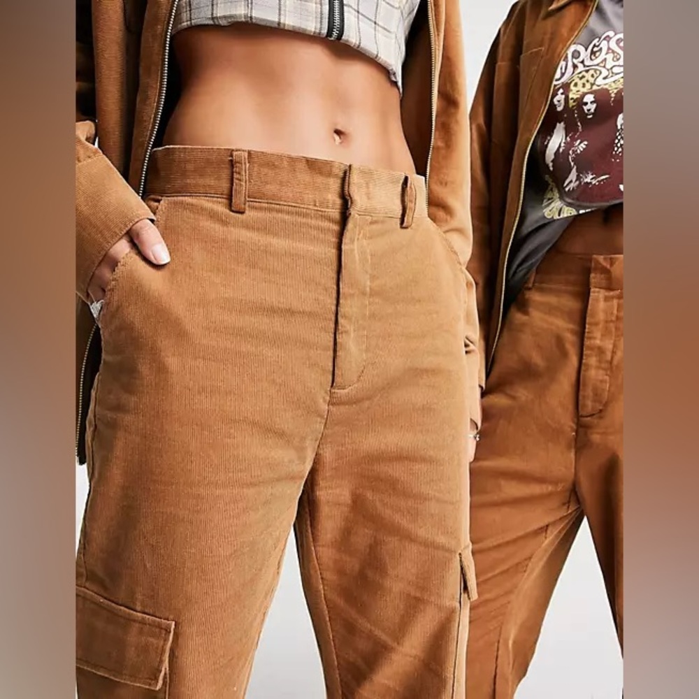 ‼️NWT! Reclaimed Vintage Unisex Cord Cargo Pants‼️ - Picture 6 of 16
